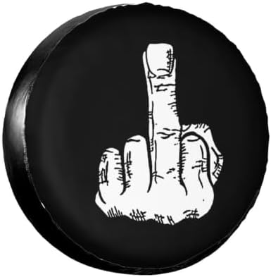 Middle Finger Spare Tire Cover Fit - Image 2
