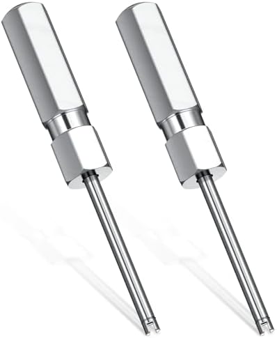 2 PCS Magnetic Valve Core Removal Tool, Heavy Duty Stainless Steel Tire Valve by Unknown