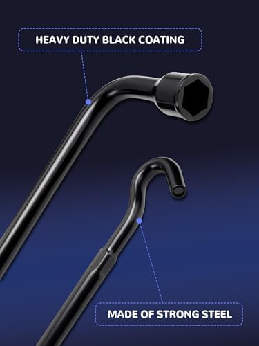 Spare Tire Jack Tool Kit w/ Labor-Saving Ratchet Wrench - Image 6
