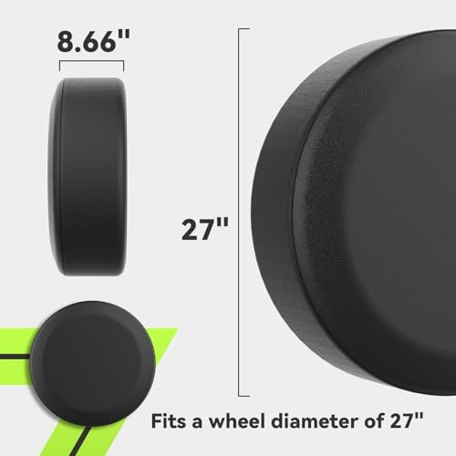 RVMATE RV Spare Tire Cover, Fits 27" Diameter Tire - Image 4