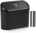 NBTEPEM Car Trash Can with Lid, Mini Auto Garbage Can with 30 Trash Bags by NBTEPEM