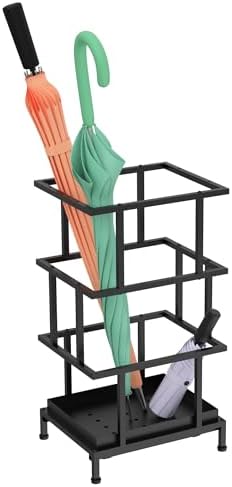 Alyoen Umbrella Holder for Entryway, Metal Umbrella Stand by Alyoen