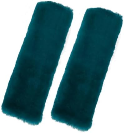 Andalus Genuine Sheepskin Car Seat Belt Cover Pad – Soft Fuzzy, Comfy Fluffy by AndalusBrand