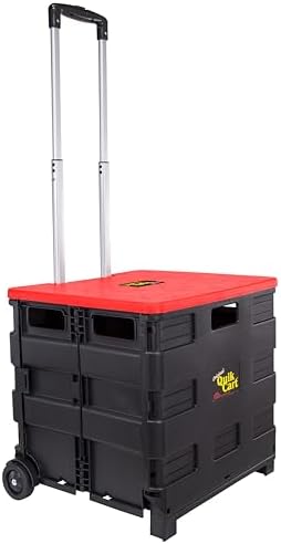 dbest Products Quik Cart Standard Collapsible Rolling Crate by dbestproductsInc