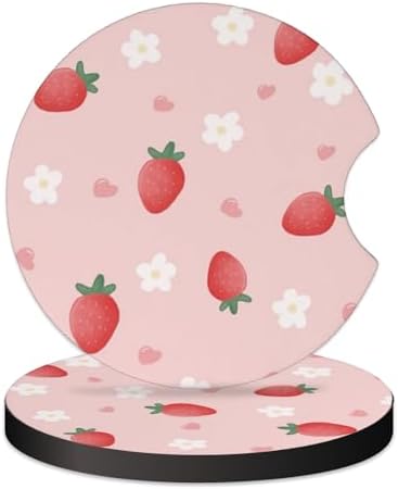 KARREAL 2 Pcs Car Cup Coasters by Unknown