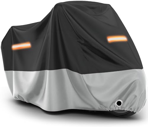 Favoto Motorcycle Cover Waterproof Outdoor All Weather Protection by Favoto