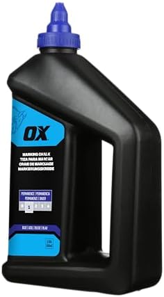OX Blue Chalk Line Powder 2.5lb by OXTools