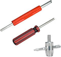 ZIMISI 3PCS Tire Valve Stem Removal Tool Kit, Includes Single & Double Heads by Unknown