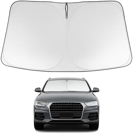 Proadsy Custom Fit 2015-2018 Audi Q3 Windshield Sun Shade, Blocks Heat by Proadsy