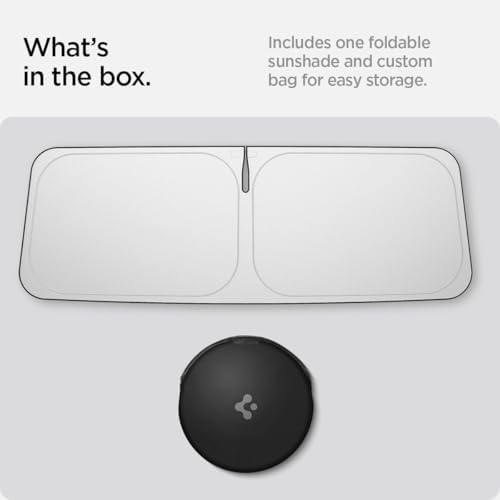 Spigen Triple-Coated CryoShade Front Windshield Sunshade Designed - Image 7