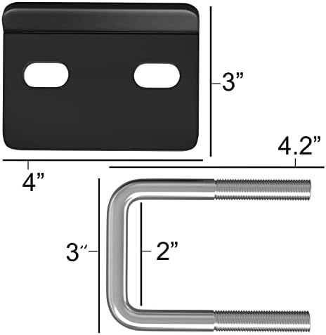 Hitch Tightener for 1.25 inch and 2 Inch Tow Trailer Hitches, Anti Rattle for a - Image 2