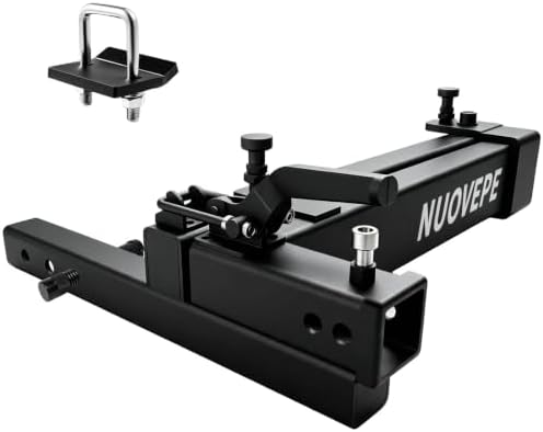 Swing Away Hitch Adapter PRO, 350 lb Capacity, Fits 2-Inch Receiver by NUOVEPE