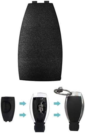 Car Key Rear Cover Replacement, Key Fob Cover, Auto Accessories Key Shell Case by Unknown