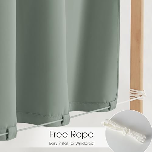 NICETOWN Rod-Free Outdoor Curtains - Image 3