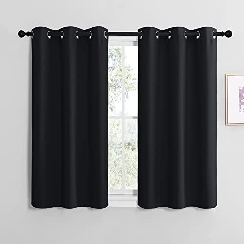 NICETOWN Black Blackout Curtains by NICETOWN