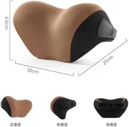 BEBAS Ergonomic Car Headrest Pillow, Memory Foam Neck Support - Image 2