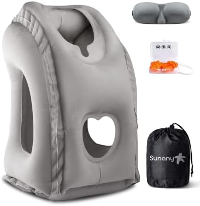 Sunany Travel Pillow, Inflatable Neck Pillow Used by Sunany
