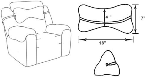 Recliner Headrest Pillow, Head Pillow - Image 5