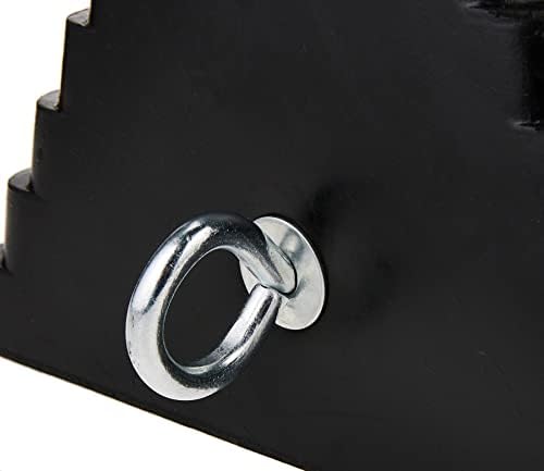 MaxxHaul 70073 Solid Rubber Heavy Duty Wheel Chock - Image 4