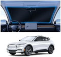 Canvcle Windshield Sun Shade for 2021-2025 2026 Ford Mustang Mach-E Accessories by Canvcle