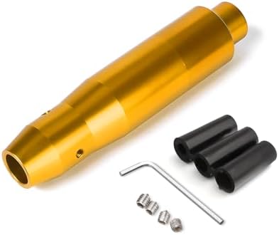 Automatic Shift Knob with Push Button, 5.7" Weighted Shifter Lever Handle Car by Unknown