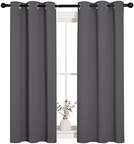 NICETOWN Gray Blackout Curtains by NICETOWN