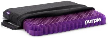 Purple Royal Seat Cushion, Portable 2 Inch Gel Seat Cushion, GelFlex Grid by Unknown