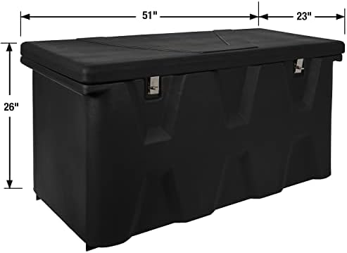 Buyers Products 1707020 Poly Hitch Mounted Cargo Carrier, Includes Polyethylene - Image 5