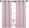 NICETOWN Baby Pink Room Darkening Curtains by NICETOWN