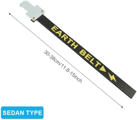 Car Anti-Static Flex Strip Electrostatic Belt Strap Road Travel, Automobile - Image 2