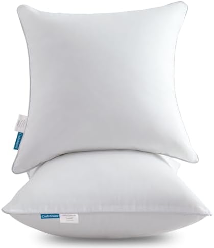 Oubonun 20 x 20 Throw Pillow Inserts by Oubonun