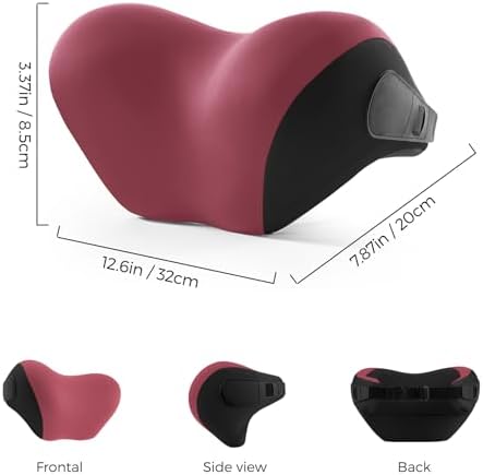 BEBAS Ergonomic Car Headrest Pillow, Memory Foam Neck Support - Image 2