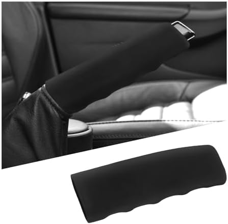 Car Handbrake Cover, Waved Shaped Auto Hand Brake Protector Comfortable Handle by Unknown