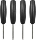 4PCS Tire Valve Core Torque Tool, Single Head Valve Core Removal Tool, Schrader by Unknown