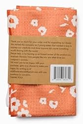 Wildflowers Microfiber Kitchen Towels | Waffle Fabric Tea Towel| Super Absorbent - Image 2