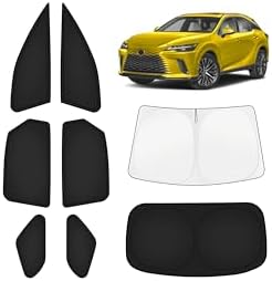 KUST Car Window Shades for Lexus RX 2023-2025 2026 Windshield Sun Shade Side by KUST