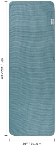 POLYTE 430 GSM Poly Blend Microfiber Quick Dry Waffle Bath Towel, 30x60 in - Image 3