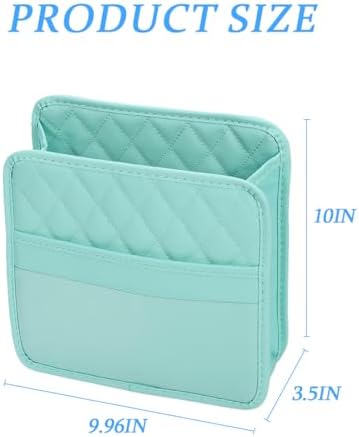 Car Seat Back Organizer, Leather Multipurpose Collapsible Vehicle Backseat - Image 2