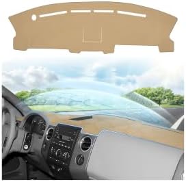 CARTIST Beige Dash Cover for 2004-2008 Ford F150 F-150 Dashboard Cover by cartist