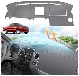 CARTIST Gray Dash Cover for 2004-2008 Ford F150/Lincoln Mark LT by cartist