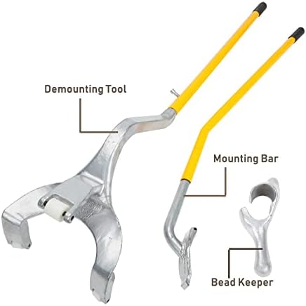 BLACKHORSE-RACING 22.5" to 24.5" Tire Changer Mount Demount Removal Tool - Image 3