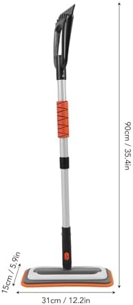 Heavy - Duty Aluminum Ice Scraper Snow Brush, Efficient Snow Removal Kit - Image 2