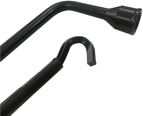 Spare Tire Removal Tool Kit Tire Lug Wrench Handle Fit - Image 3