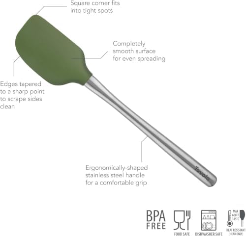 Tovolo Flex-Core Silicone Spatula Metal Handle - Image 2