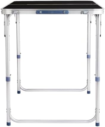 4Ft Portable Folding Table, 3 Adjustable Heights Lightweight Aluminum Camping - Image 7