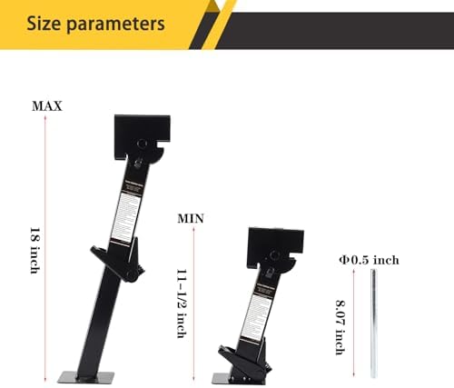 Trailer Stabilizer Jacks, 4 Pack - Image 3