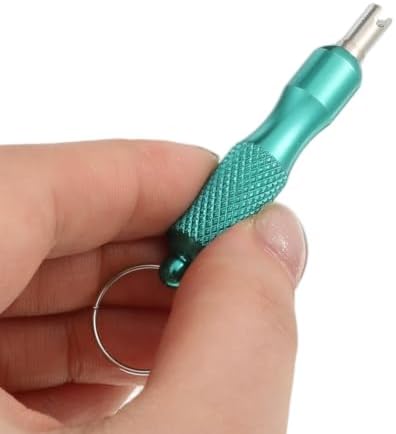 2 PCS Valve Core Removal Tool Keychain Stainless Steel Tire Valve Stem Tool - Image 7