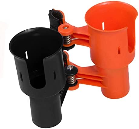 ROBOCUP, Patented Clamp On Boat Cup Holder |Multifunction Dual Drink Caddy - Image 2