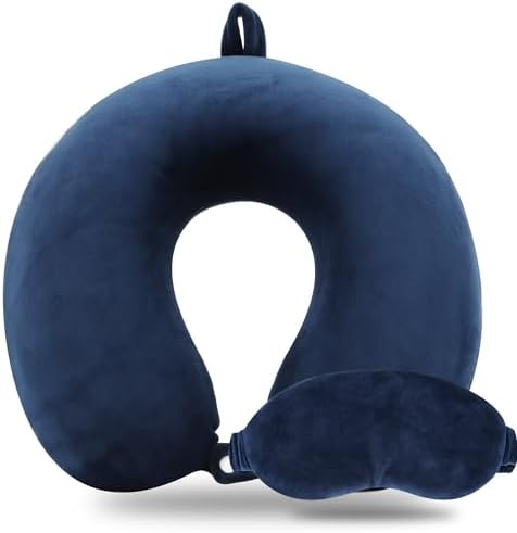 Pure Memory Foam Travel Pillow Set by Sexysamba