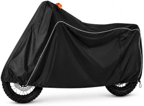 Electric Dirt Bike Cover, Fits 12"-14" Fat Tire E-Bikes, 600D Waterproof by DUSTYPROTE